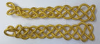 Ceremonial Shoulder Cords long loose twist Gold Wire Parade Issue Made In UK
