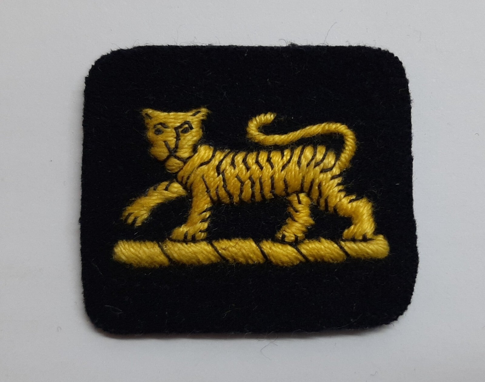 PWRR Tiger Badge British Army Dress Patch Princess of Wales's Royal Regiment