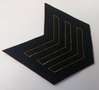 Mess Dress Gold 3 Bar Chevrons Scarlet