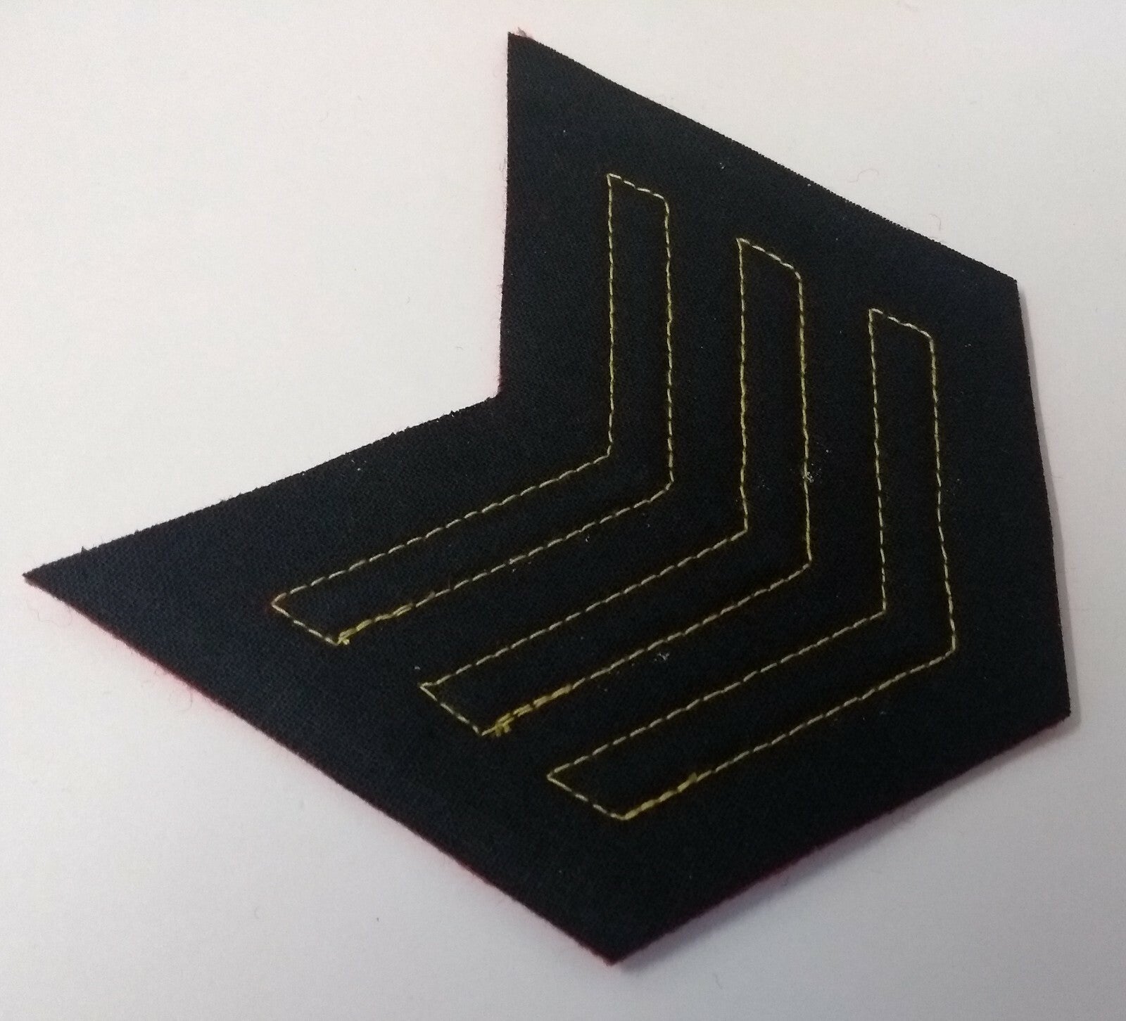 Mess Dress Gold 3 Bar Chevrons Scarlet