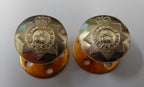 Genuine British Army Queens Dragoons Guards Screw Mount Buttons 30L ASBT43