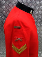 D&D Mess Dress Jacket With Collar Badges & Patches Present Devon and Dorset