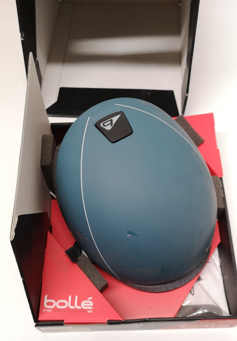 Bollé Messenger Helmet Petrol Grey Matte S 51-54cm 265g Untested / Ex-Display