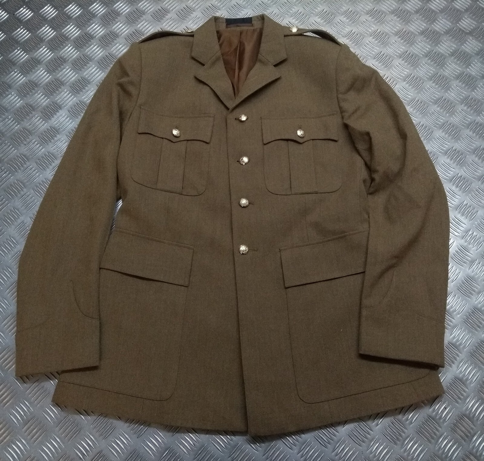 FAD Jacket The Royal Welsh insignia British Army No2 Dress "Ich Dien" 112cm