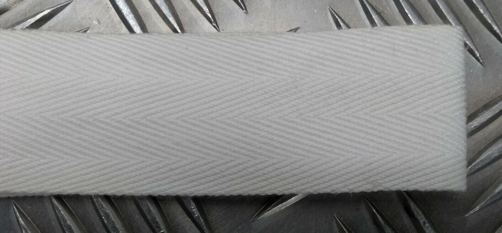 Coldstream Herringbone Hat Band White Genuine Vintage British Issue NEW