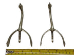 Swan Neck Spurs Long British Army / Officers & Soldiers Parade Boots