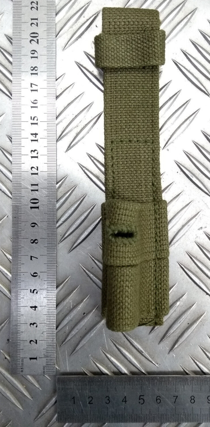 Genuine 37 Webbing Pattern Heavy Duty OD Green Canvas Frog