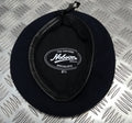 Navy Blue Beret Wool Genuine Hobson London Manufactures Sample 6 1/2