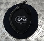 Navy Blue Beret Wool Genuine Hobson London Manufactures Sample 6 1/2