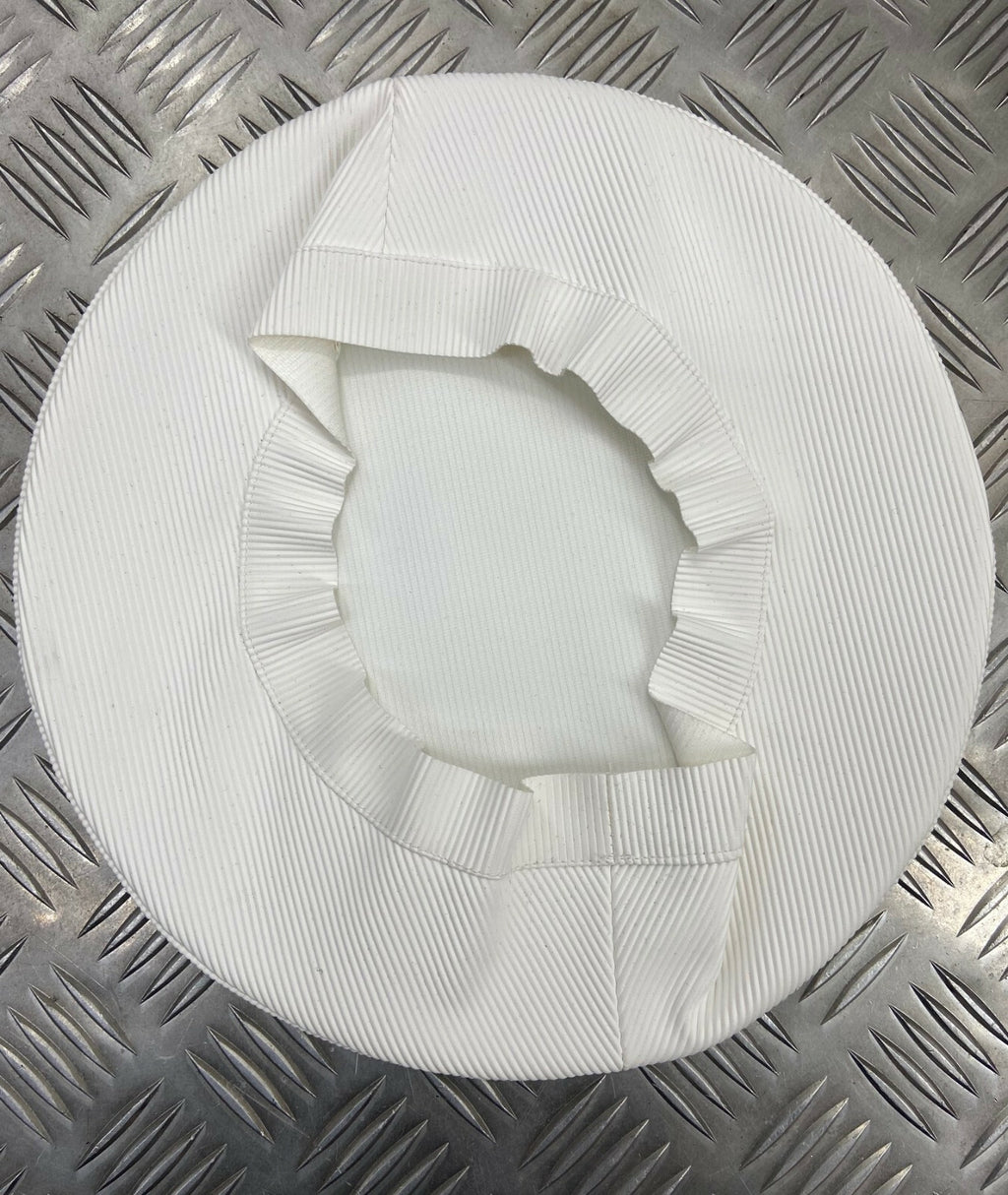 Genuine British Royal Navy RN White Plastic Class I & III Cap / Hat Cover