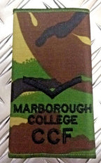 Genuine British Marborough College Cadet / CCF L Corporal Rank Slide