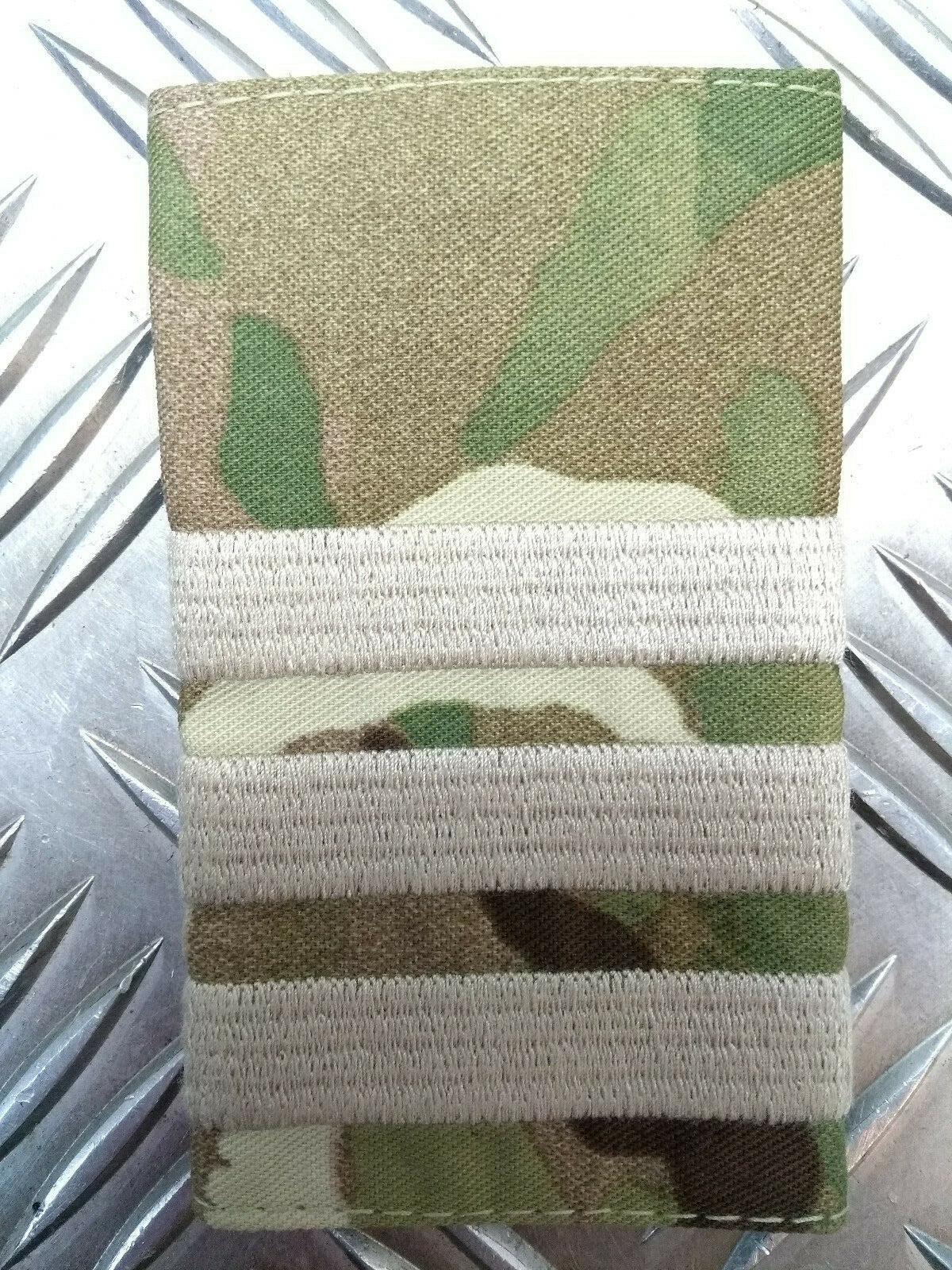 WG Cdr SLIDER RAF Royal Air Force MTP Multi-Cam Style Tab Slide With 3 Bars New