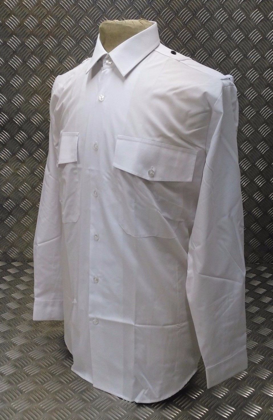 Dress Shirt White long or Short Sleeves Security Officer's Assorted PS1