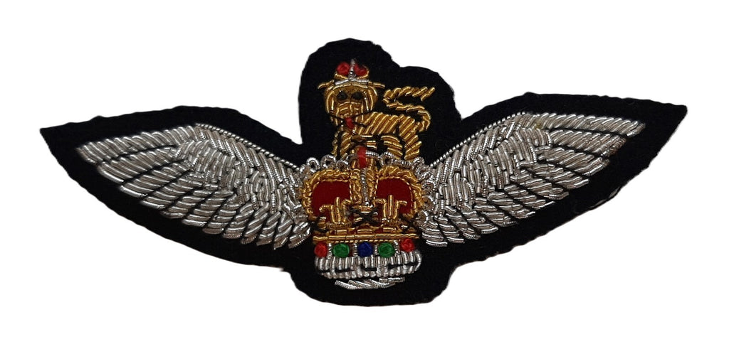 AAC No1 Dress Badge British Army Air Corps Pilots Embroidered Braided Arm Patch