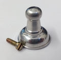 Pith Dome Top Small Ornamental Plain Decoration For Headwear Screw Mount