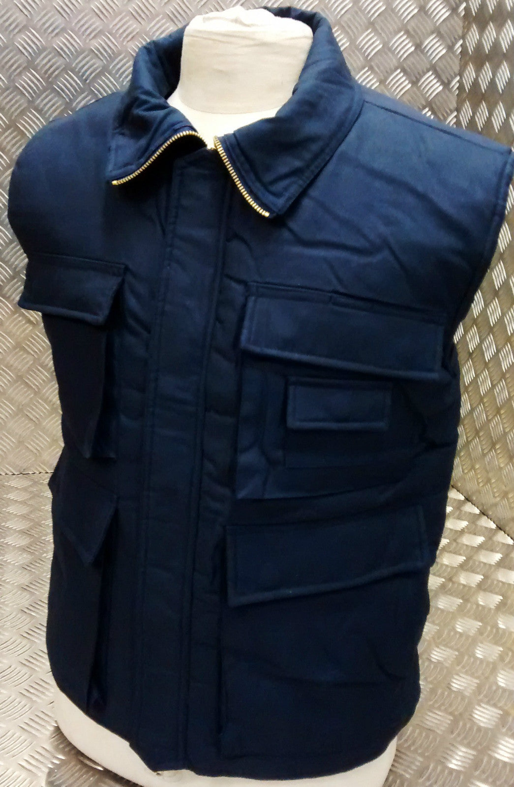 Hunters Action Vest Blue Tactical Spec Fishing Body Warmer - NEW