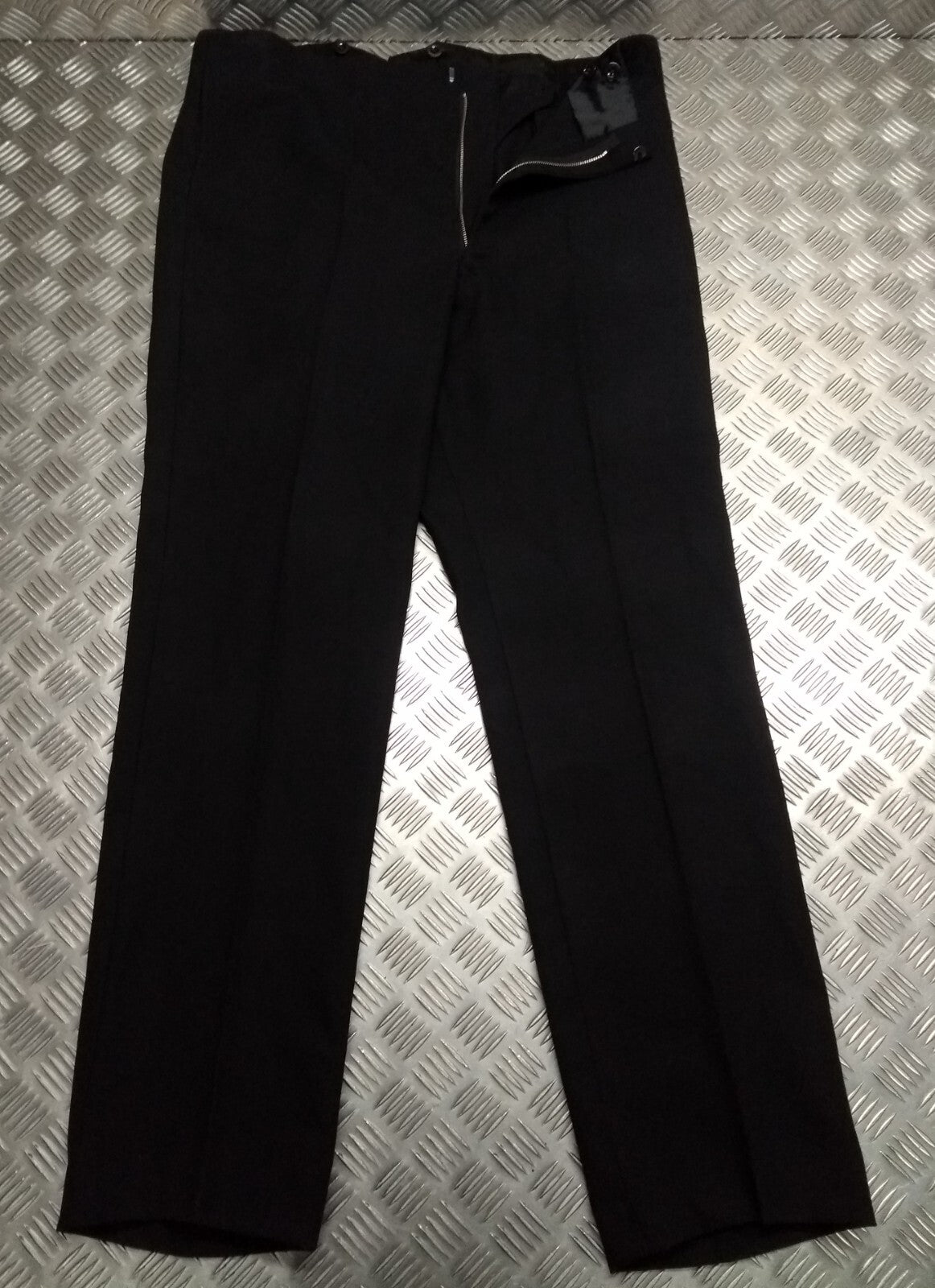 Vintage RN Trousers Uniform Old Pattern Re-enactment Retro Clothing W40" L34"