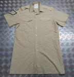 British Army Mercs FAD Shirt No2 Short Sleeves With Q/C Crown and 3 Bar Chevron 37cm
