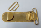 Ceremonial Curved Belt Brass Plate For Waist Sash Genuine British NEW
