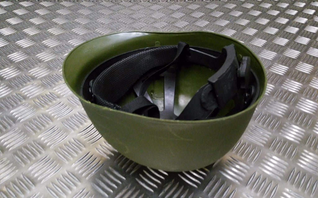 Training Helmet Style Army Green With a MTP DPM or Desert Camo Cover