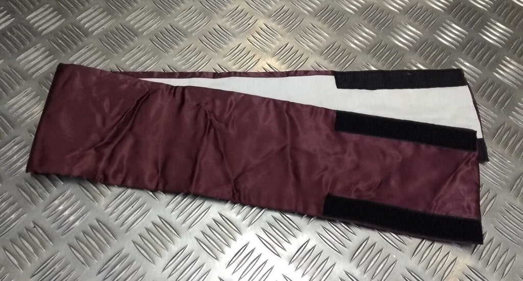 Burgundy Cummerbund Ex-British Issued Officers Mess Dress Parade Lined