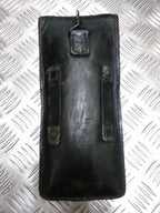 Vintage Issue Long Leather Ammo / Utility Pouch Various Shades