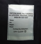 No5 Dress Jacket RN British Naval Style 8 Button Undress 96cm X-long NEW