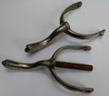 British Spurs Officers Issue & Mess Dress Chrome Swan Neck Incomplete