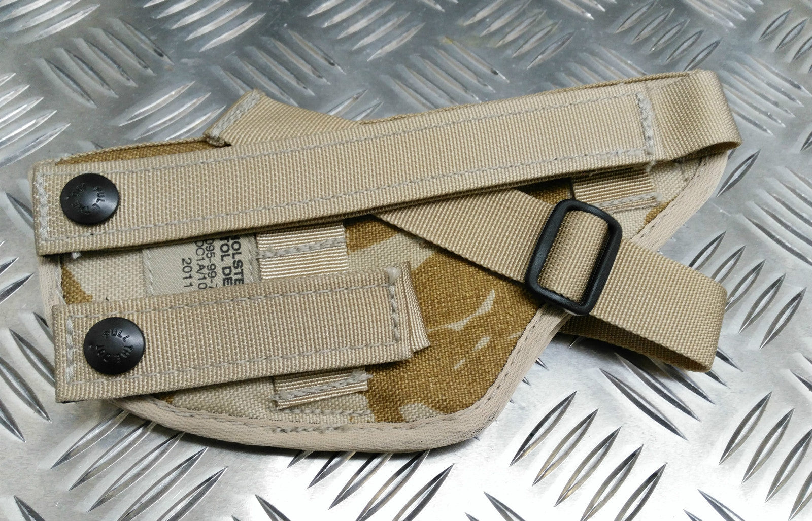 Genuine British Cordura Desert Camo Pistol Holster 9MM Auto- NEW