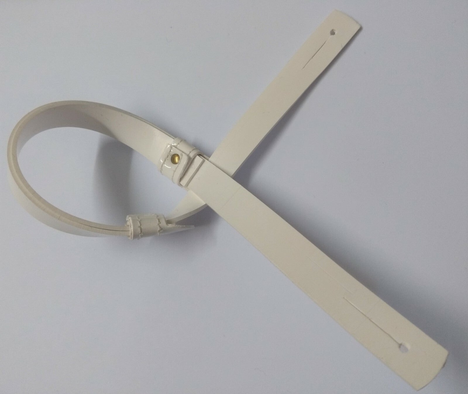 Genuine Issue Dress Hat Headwear 1/2" Adjustable White Chin Strap