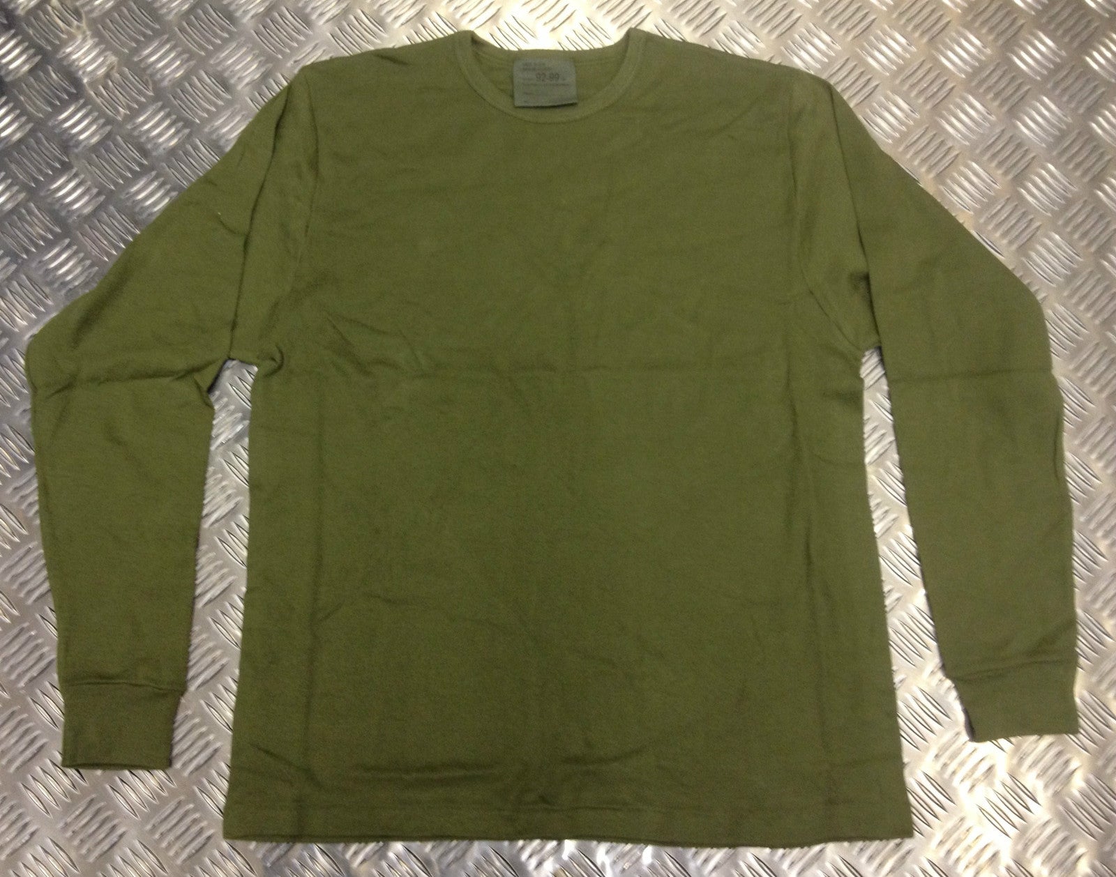 Genuine British Army Olive Cold Weather Thermal Long Sleeve Top - All Sizes
