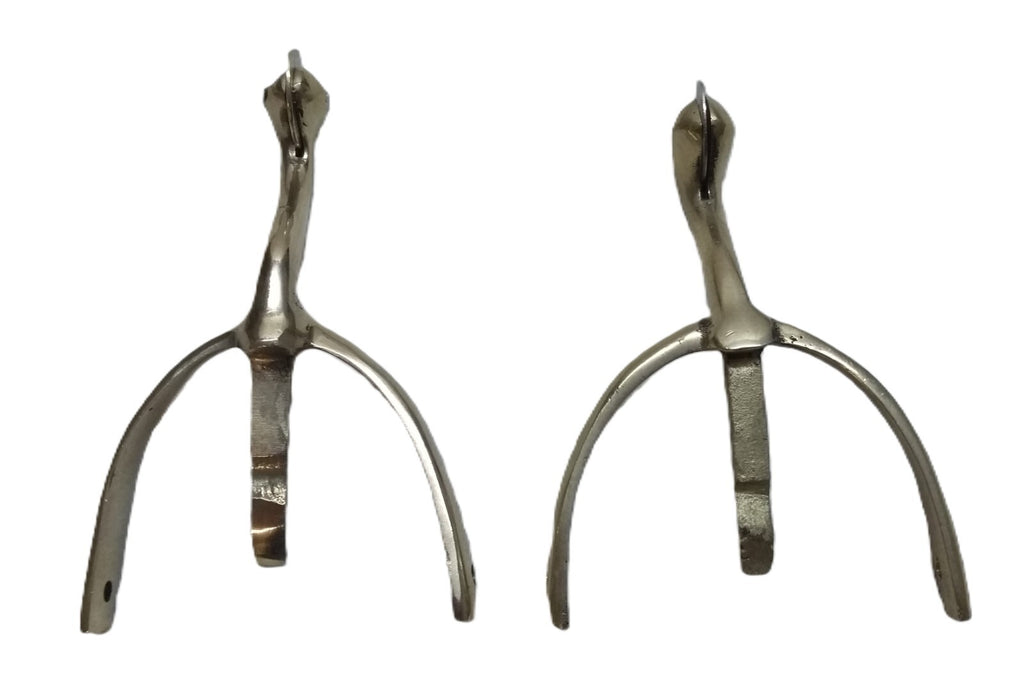 Swan Neck Spurs Short British Army / Officers & Soldiers Parade Boots