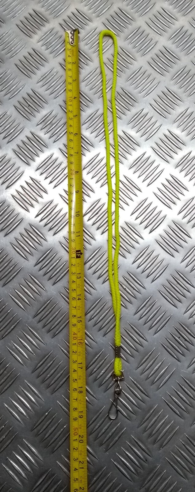 Lanyard General Purpose I.D & Tool British Tri-Service Hi-Viz with Securing Clip