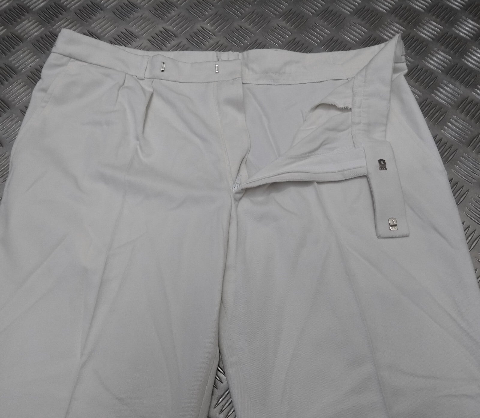White Naval Trousers Officer & Gentleman Class 1 CI British Royal Navy 100cm