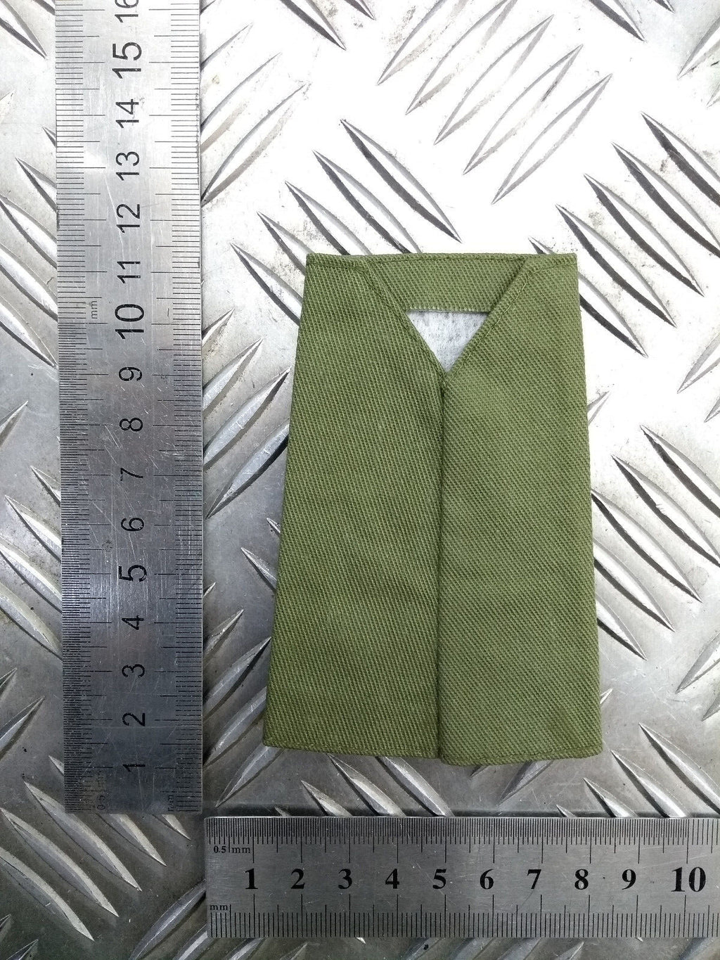 Khaki Edged OD Green Lieutenant Colonel Rank Slide Epaulette - NEW