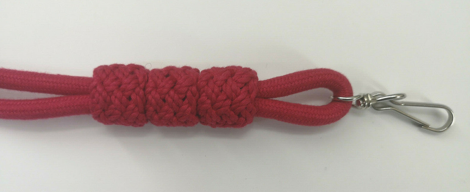 Genuine British Duke of Wellington's Regiment Red Lanyard with Clip