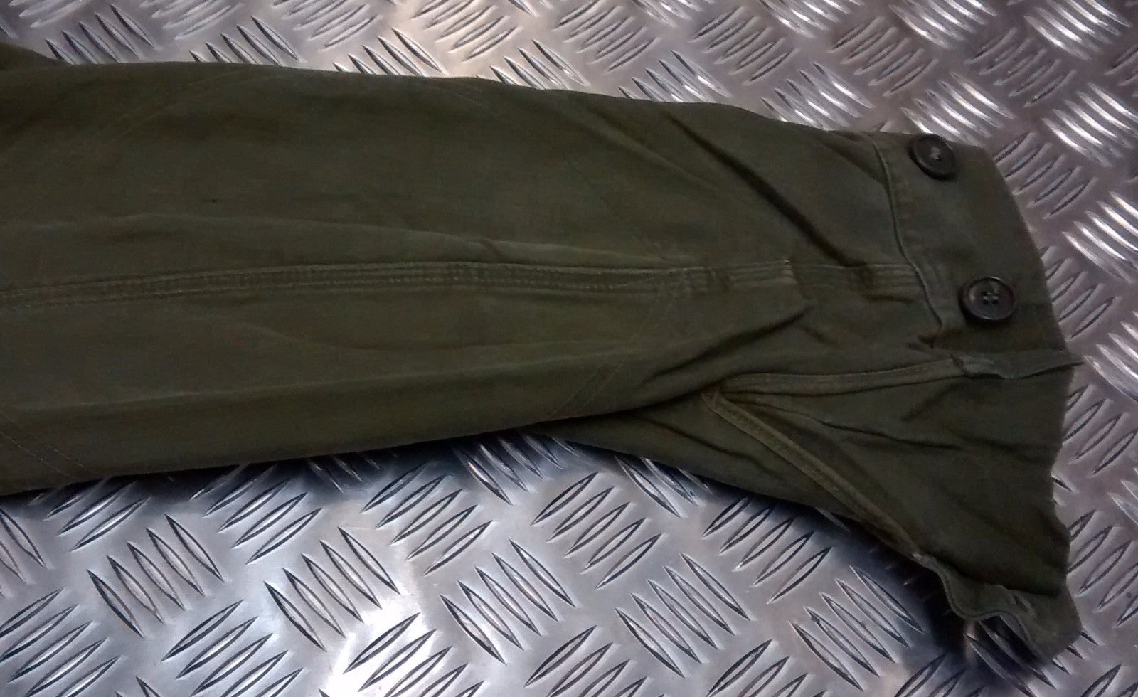 Genuine Vintage Combat Jacket 1980's Distressed Look Unique Look 60's