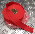 Herringbone Worsted Rayon Red Braided Tape Genuine Issue Ceremonial x1m