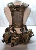 Airborne Army Webbing MTP British Assault Camo Belt Yoke & Osprey Pouches (8)