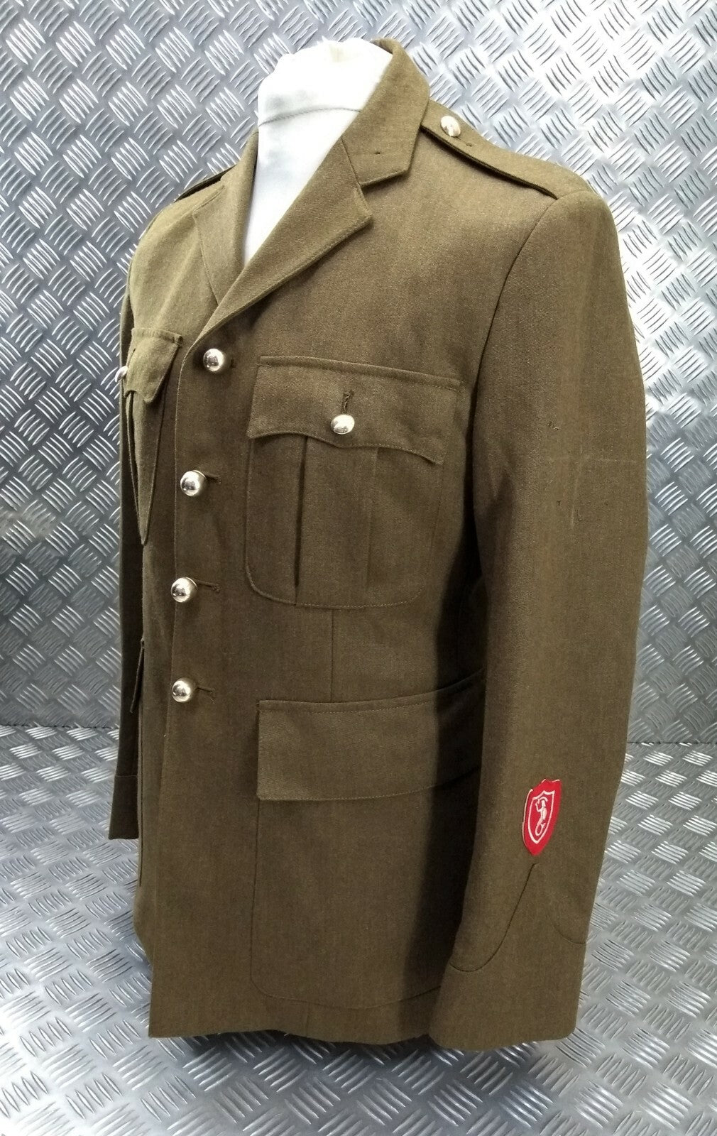 No2 Dress Jacket FAD Issue The Queens Royal Hussars No Insignia Buttons 170/104