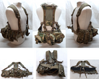 Airborne Army Webbing MTP British Assault Camo Belt Yoke Osprey IVA Pouches (9)