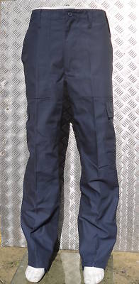 Navy Blue Military Style Combat Cargo / Utility / Field Trouser Size 26"-30" NEW