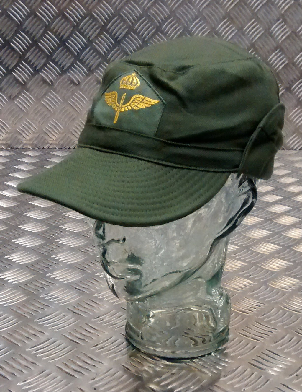 Swedish OD M59 Combat/Fatigue Baseball Cap/Hat- All Sizes NEW