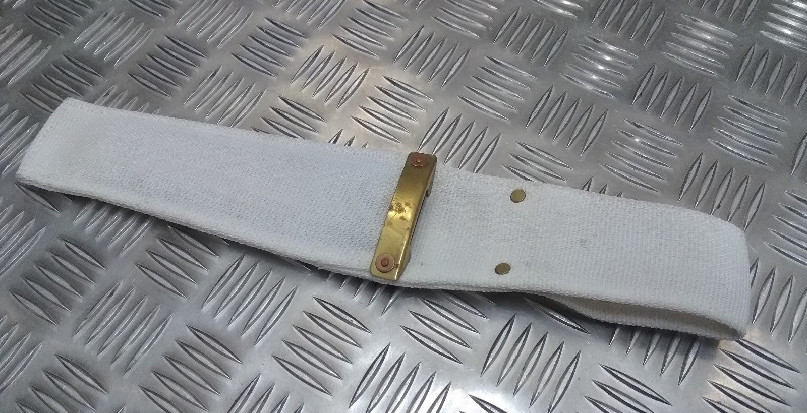 Genuine British RM / Marines White Ceremonial Frog / Sheath