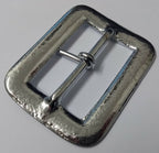 2 1/4" Buckle Hi Sheen Chrome Single Prong For Leather / Canvas Belts