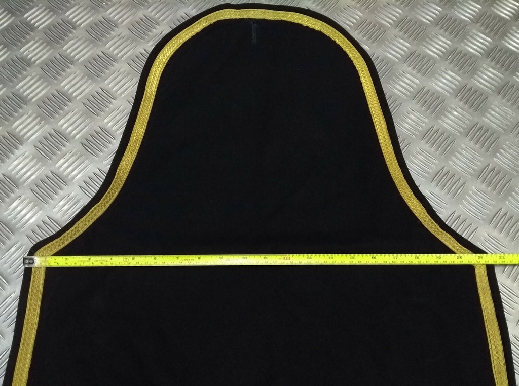 Ceremonial Mess Bib With Gold Braided Detail Edging British Issued Item