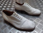 Naval White Shoe British Navy Tropical Officers Dress Uniform By Sanders UK 8