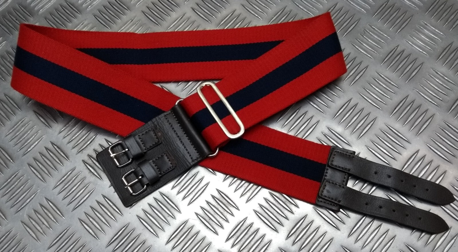 AGC Stable Belt Adjutant Corps With Double Leather Strap