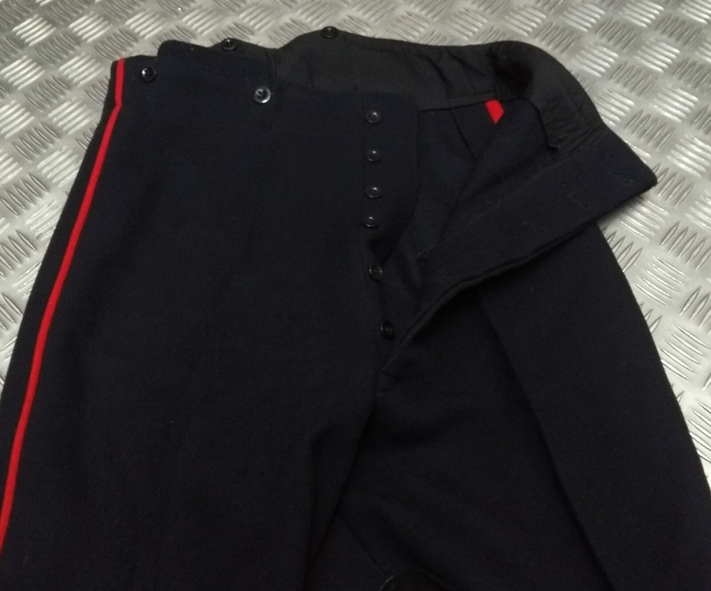 No1 Dress Breeches British Army Issue The Blues and Royals Red Pipe Stripes