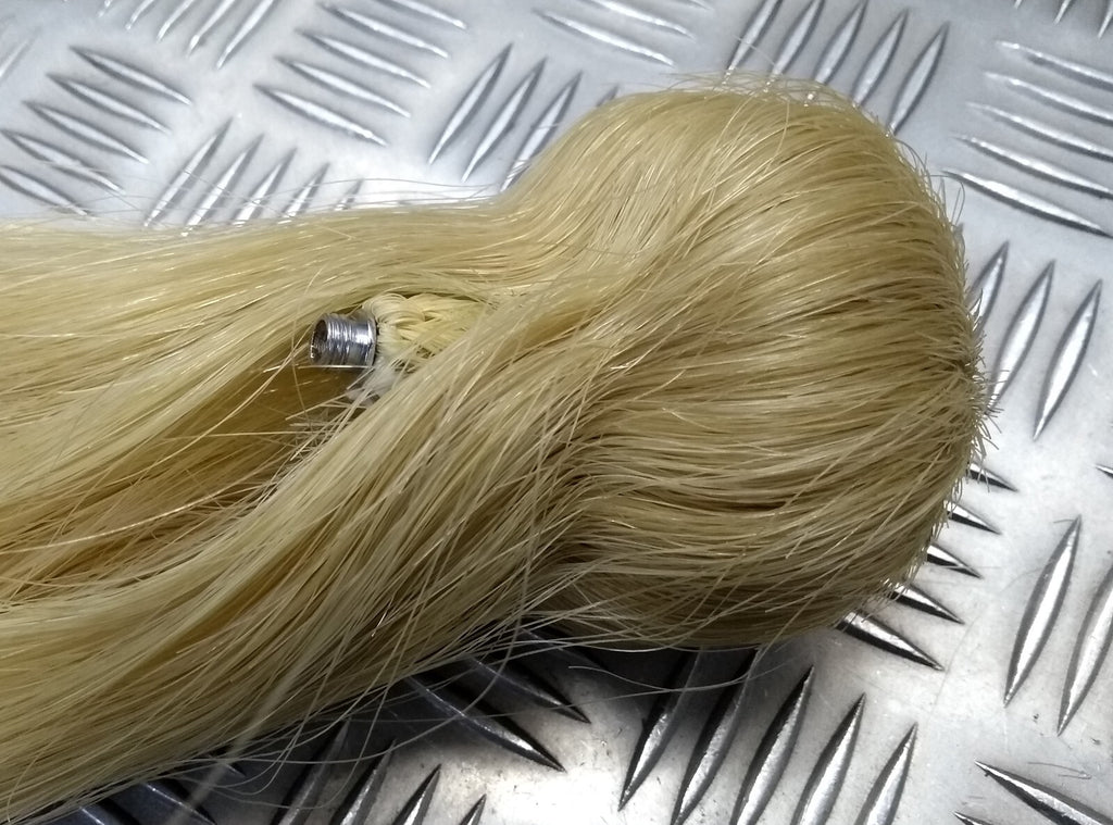 HCav White Plume Ceremonial Horse Hair Headwear British Army Household Cavalry